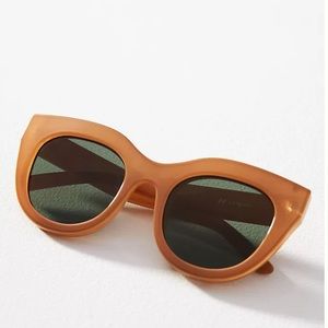 NWT Le Specs Air heart sunglasses